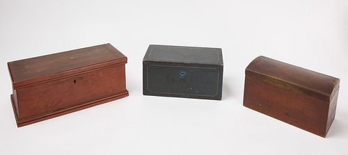 Three Small Boxes