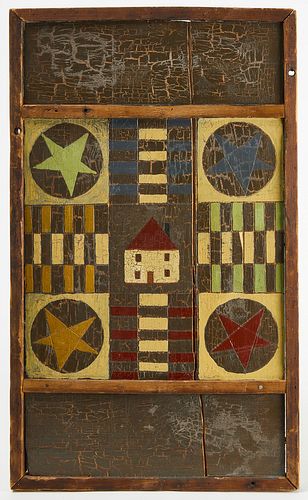 Gameboard with House and Stars
