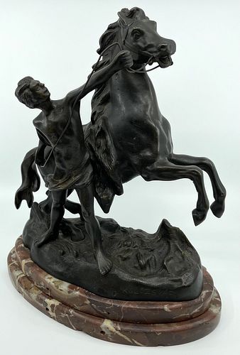 Kolozsvary Bronze Horse and Man