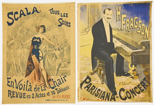 Two French Poster Prints