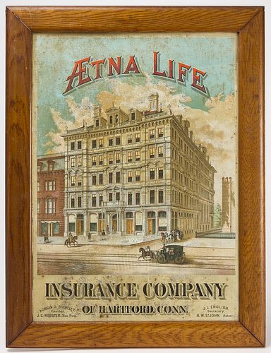 Aetna Life Insurance Company Trade Sign