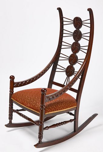 Esthetic Period Rocking Chair