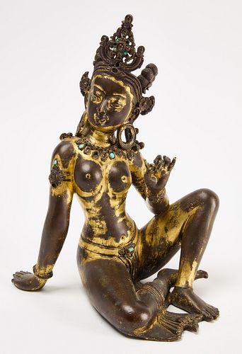 Bronze Asian Figure