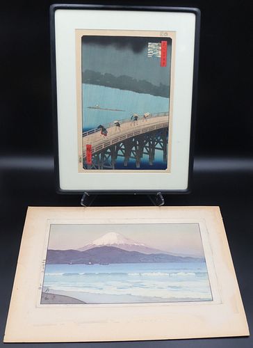 Hiroshi Yoshida and Hiroshige Japanese Prints.