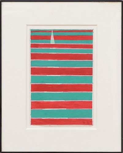 ROLPH SCARLETT (1889-1984): RED AND GREEN