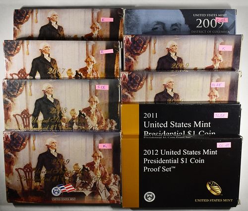 PROOF COIN SETS IN ORIG PACKAGING; 2009 DC &