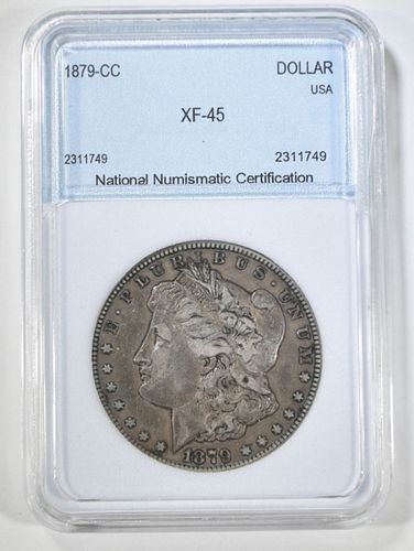 1879-CC MORGAN DOLLAR NNC XF/AU