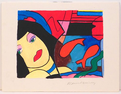 Tom Wesselmann Manner of: Study for a Painting