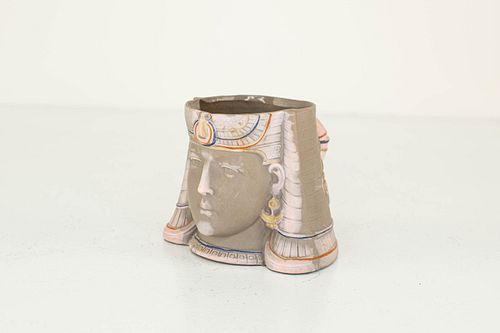 20th c. Schafer & Vater Pharaoh Shaving Mug