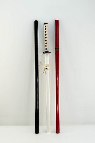 Grp: 3 Shinwa Damascus Steel Swords