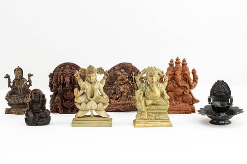 Grp: 8 Hindu Carvings 
