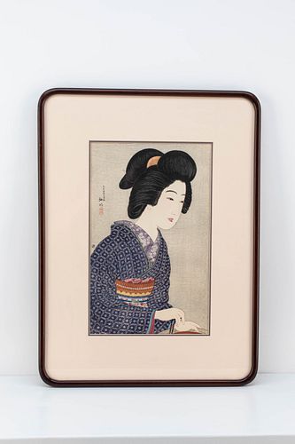 Takahashi Shotei Woodblock Print