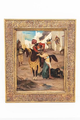 Fernand Cormon "The Captive" Oil on Canvas