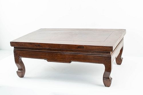 3 Chinese Low Wood Tables 
