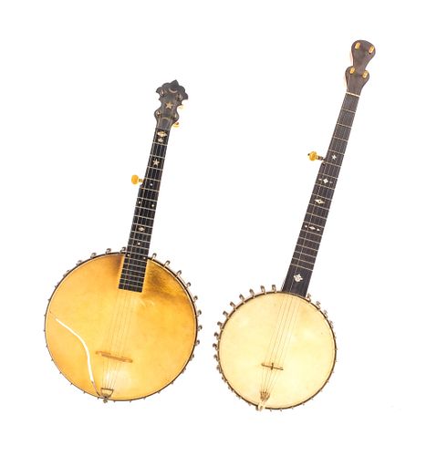 2 Antique American Five-String Banjos