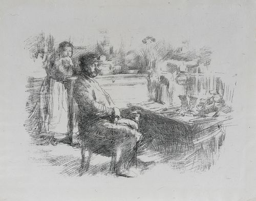 James McNeill Whistler, "The Shoemaker" (1895 / 6)