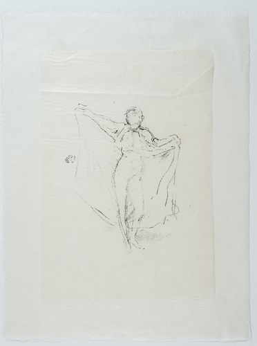 James McNeill Whistler, "La Danseuse" (~1891)