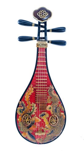 Vintage Chinese Liuqin Mandolin