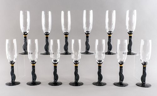 13 Christian Dior Casablanca Champagne Flutes