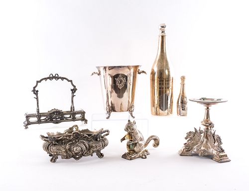6 Pieces - Silverplate Items