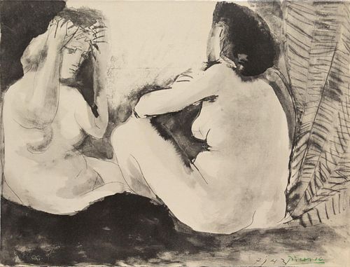 Pablo Picasso (After) - Deux Femme Nues