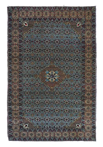 Antique Tehran Rug, 4'5" x 6'11" ( 1.35 x 2.11 M)