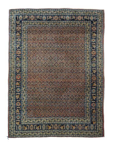 Antique Tabriz Rug, 4'8" x 6'3" ( 1.42 x 1.91 M)