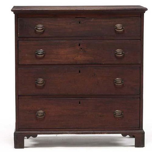 North Carolina Chippendale Chest of Drawers 