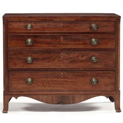 Virginia Federal Inlaid Chest of Drawers 