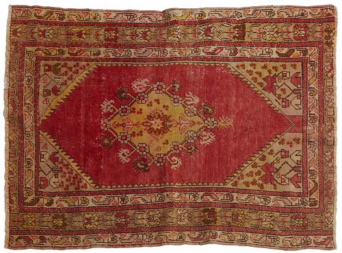 Turkish Carpet, 3' 5 x 4' 6.
