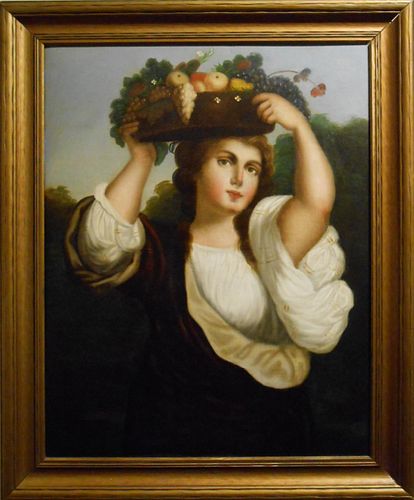 Frago: Woman with a Fruit Basket