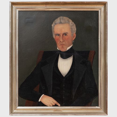 American School: Portrait of Andrew Jackson