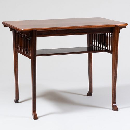 Aesthetic Movement Rosewood Side Table, Attributed to Herter Brothers, New York