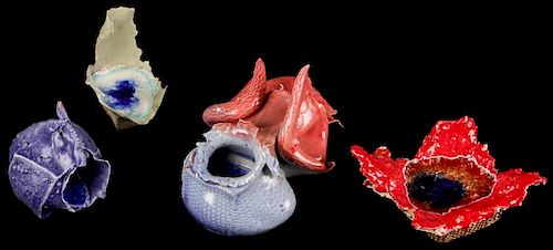 Steve Tobin (American, b. 1957) Ceramic Works (4)
