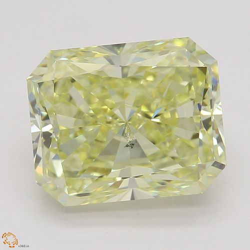 3.01 ct, Natural Fancy Yellow Even Color, SI1, Radiant cut Diamond (GIA Graded), Appraised Value: $70,700 