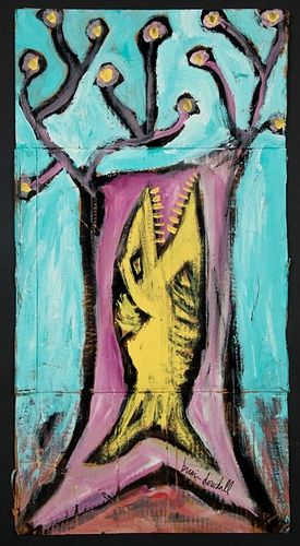 Brian Dowdall (b. 1948) "Fish"