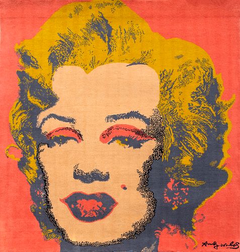 Andy Warhol, Marilyn, Woolen Rug Tapestry
