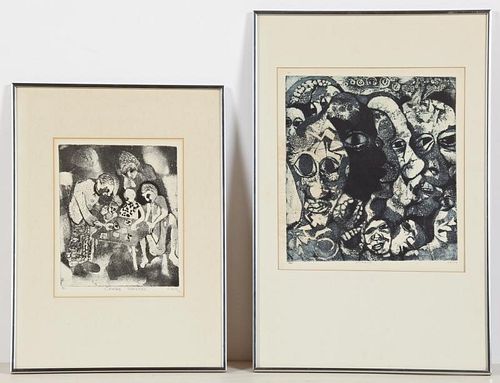Vuminkosi Zulu (South African, b. 1948) Two works
