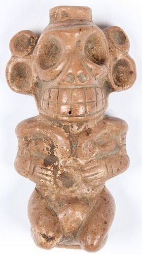 Taino Anthropic Cemi Figure (1000-1500 CE)