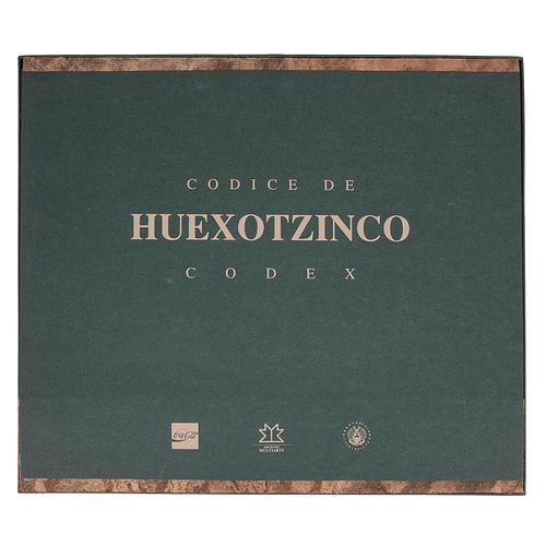 Hébert, John R. - Loste, Barbara M. Códice de Huexotzinco. México: 1995. Caja carpeta con texto y ocho láminas coloreadas.