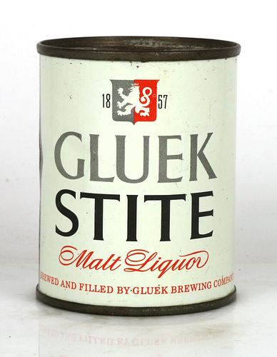 1959 Gluek Stite Malt Liquor 8oz Can 241-10 Minneapolis, Minnesota