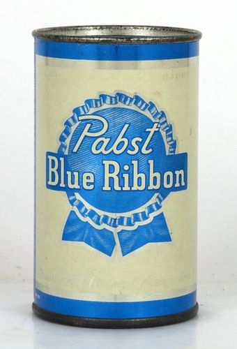 1956 Pabst Blue Ribbon Beer Mini Can Milwaukee, Wisconsin