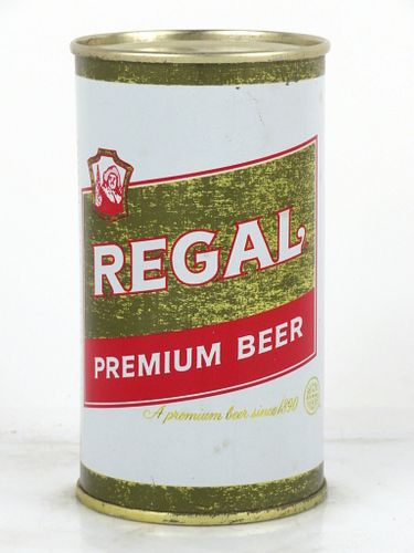 1960 Regal Premium Beer 12oz Flat Top Can 121-32 Miami, Florida