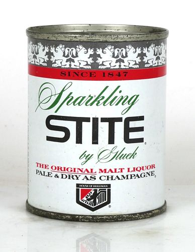 1968 Sparkling Stite Malt Liquor 8oz Can 241-11 La Crosse, Wisconsin
