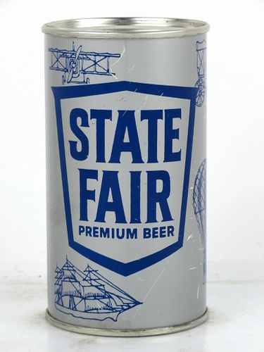 1960 State Fair Premium Beer 12oz Flat Top Can 136-01 Shamokin, Pennsylvania
