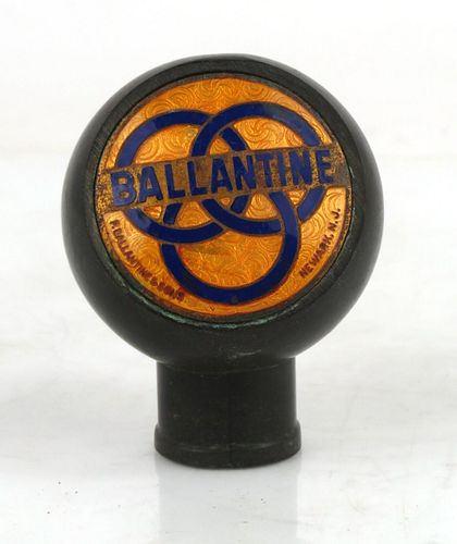 1943 Ballantine Beer Ball Knob BTM-629 Newark, New Jersey