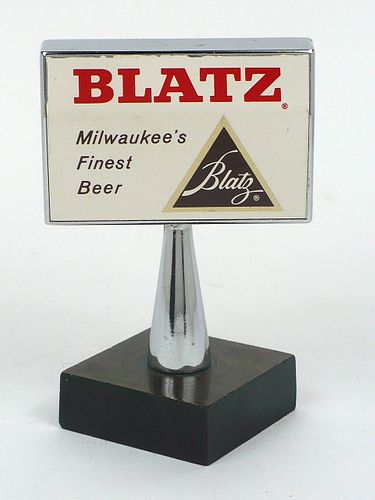 1956 Blatz Beer Tap Handle Milwaukee, Wisconsin