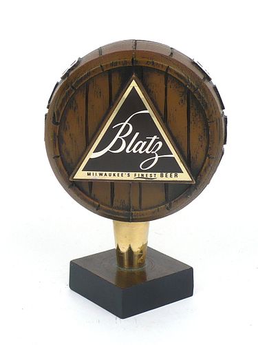 1957 Blatz Beer Tap Handle Milwaukee, Wisconsin