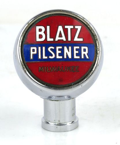 1946 Blatz Pilsener Ball Knob BTM-1858 Milwaukee, Wisconsin