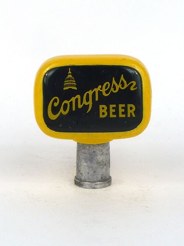 1952 Congress Beer Tap Handle Syracuse, New York